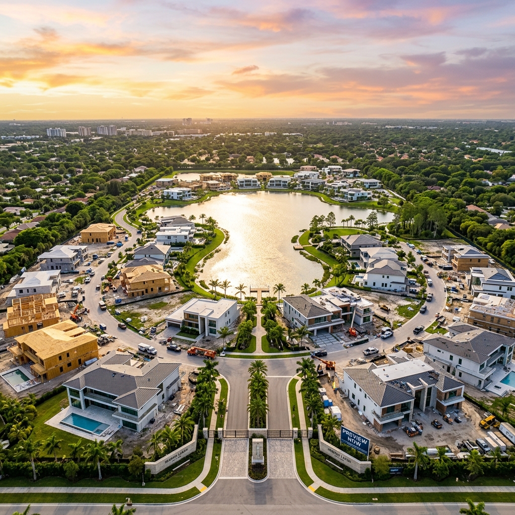 Arvos Estates aerial view